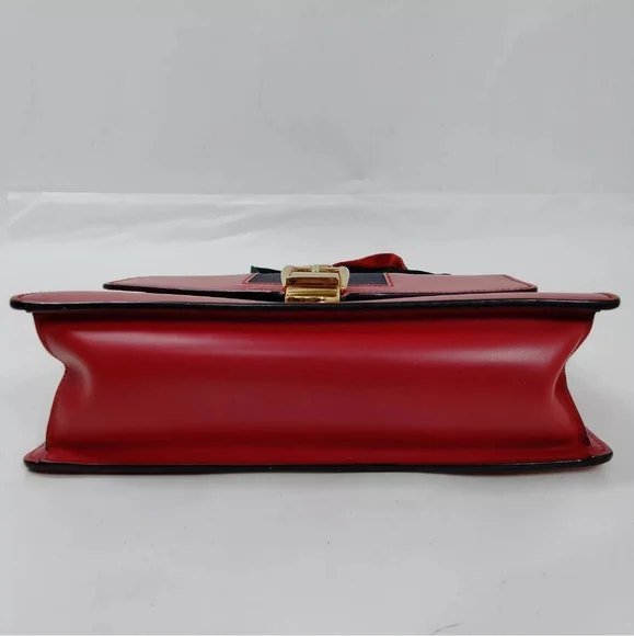 Gucci Sylvie Sherry Line Hand Bag Leather - Picture 4 of 8